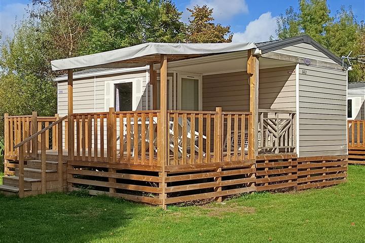 Mobil-home 2 chambres 4 pers - Au Cœur de Vendôme - Camping Au Cœur de Vendôme